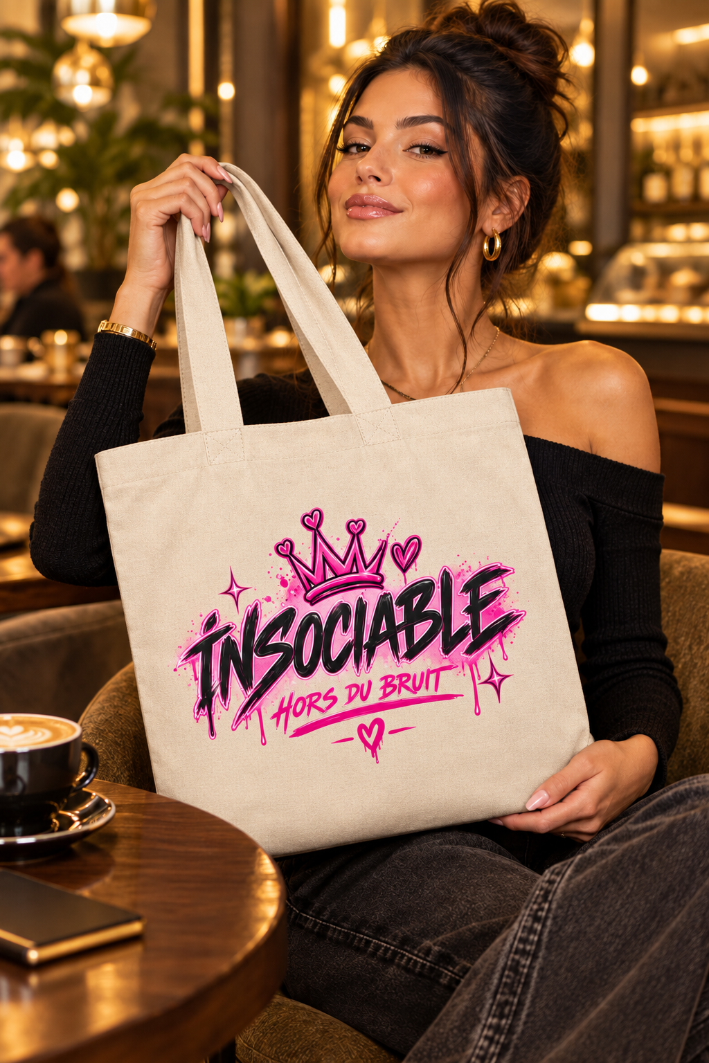 Tote Bag Insociable – Hors du Bruit
